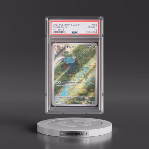 2023 Pokémon Sv2a-Pokemon 151 #166 Bulbasaur - Art Rare (PSA 10 GEM MINT)