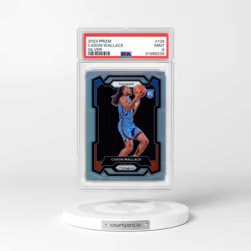 2023 Panini Prizm #139 Cason Wallace - Silver Prizm (PSA 9 MINT)