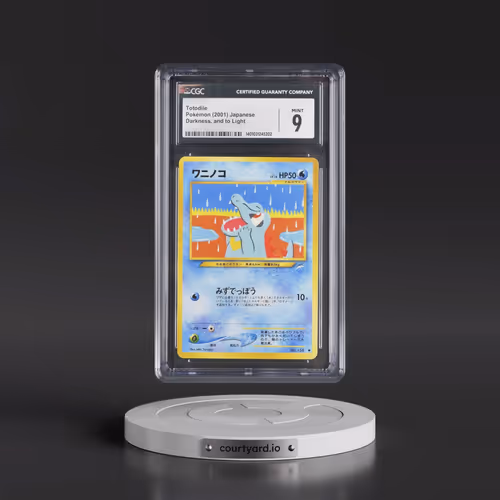 2001 Darkness, and to Light Totodile (CGC 9 MINT)