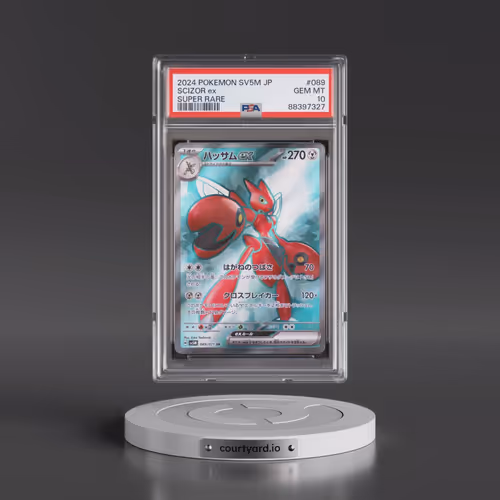 2024 Pokémon Sv5m-Cyber Judge #089 Scizor EX - Holo Super Rare (PSA 10 GEM MINT)