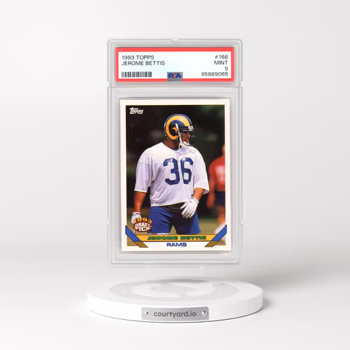 1993 Topps #166 Jerome Bettis (PSA 9 MINT)