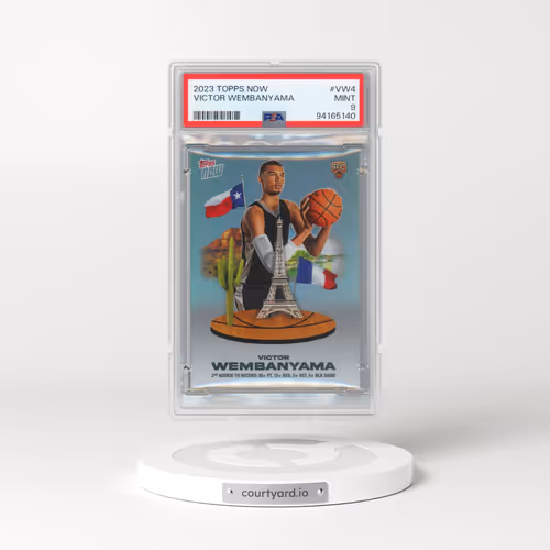 2023 Topps Now #VW4 Victor Wembanyama (PSA 9 MINT)