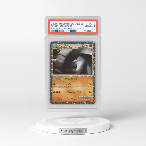 2009 Pokémon Heartgold Collection #046 Donphan - 1st Edition Holo (PSA 10 GEM MINT)
