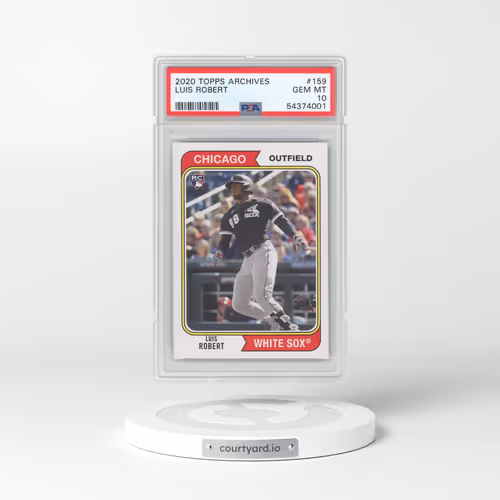 2020 Topps Archives #159 Luis Robert (PSA 10 GEM MINT)