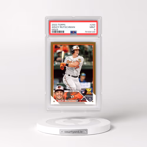 2023 Topps #250 Adley Rutschman - Gold (PSA 9 MINT)
