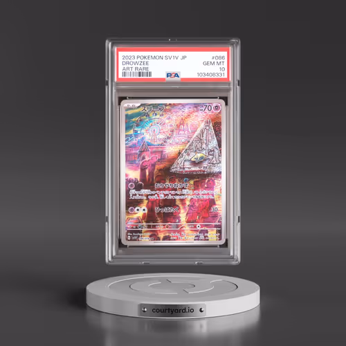 2023 Pokémon Sv1v-Violet EX #086 Drowzee - Art Rare (PSA 10 GEM MINT)