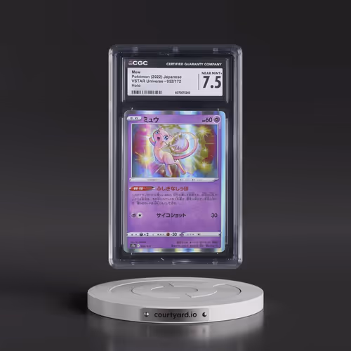 2022 VSTAR Universe #052/172 Mew - Holo (CGC 7.5 NM+)