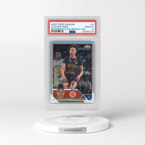 2023 Topps Chrome Mcdonald's All-American #45 Juju Watkins - Refractor (PSA 10 GEM MINT)