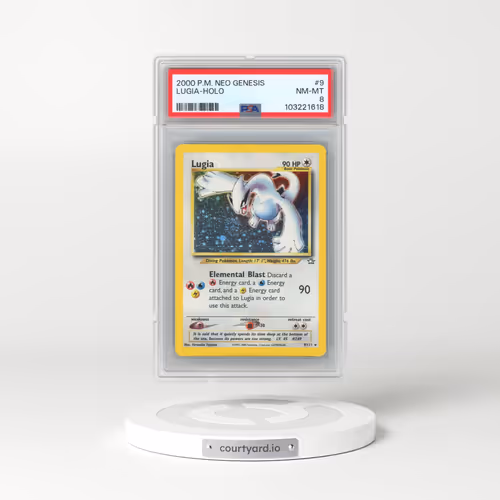 2000 Pokémon Neo Genesis #9 Lugia - Holo (PSA 8 NM-MT)