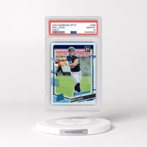 2023 Panini Donruss Optic #298 Will Levis - Holo (PSA 10 GEM MINT)