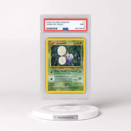 2000 Pokémon Neo Genesis #7 Jumpluff - Holo (PSA 9 MINT)