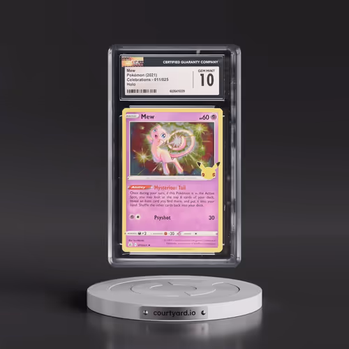 2021 Celebrations #011/025 Mew - Holo (CGC 10 GEM MINT)