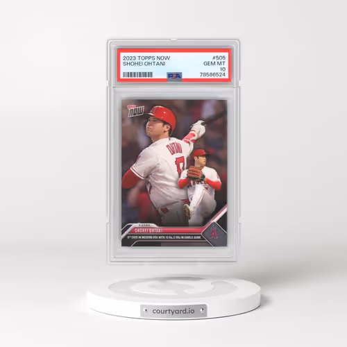 2023 Topps Now #505 Shohei Ohtani (PSA 10 GEM MINT)