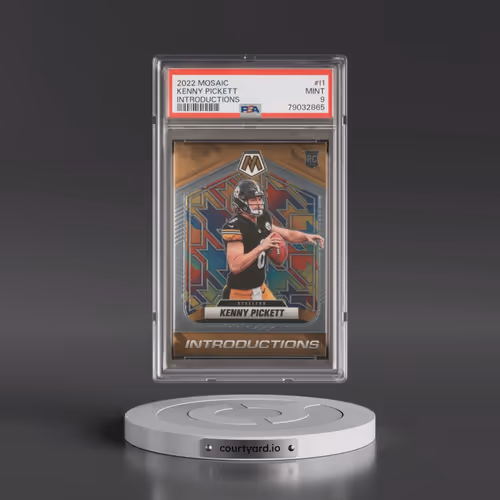 2022 Panini Mosaic Introductions #I1 Kenny Pickett (PSA 9 MINT)