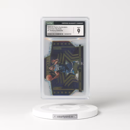2022 Panini Contenders #7 Anthony Edwards (CGC 9 MINT)
