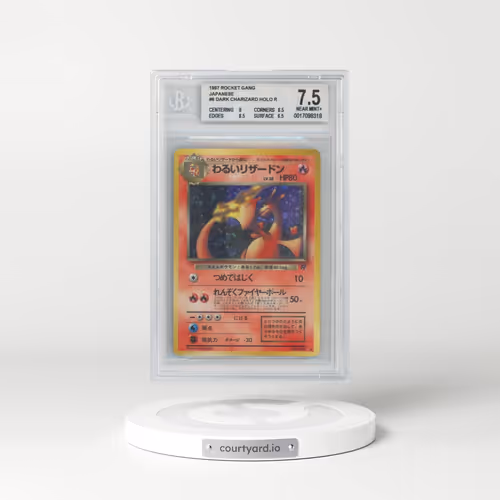 1997 Rocket Gang #6 Dark Charizard - Holo (BGS 7.5 NM+)