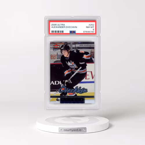 2005 Ultra #252 Alexander Ovechkin (PSA 8 NM-MT)