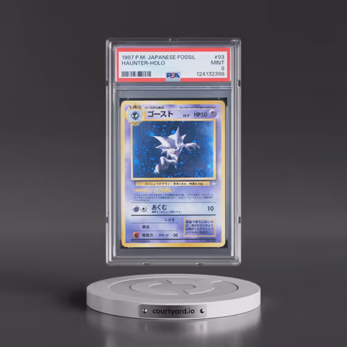 1997 Pokémon Fossil #93 Haunter - Holo (PSA 9 MINT)