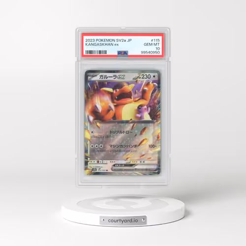 2023 Pokémon Sv2a-Pokemon 151 #115 Kangaskhan EX - Holo (PSA 10 GEM MINT)