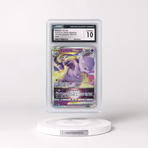 2022 VSTAR Universe #051/172 Mewtwo VSTAR - Holo (CGC 10 GEM MINT)