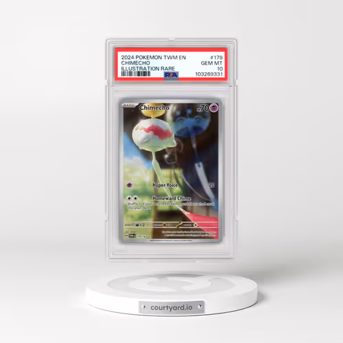 2024 Pokémon Twm EN-Twilight Masquerade #179 Chimecho - Illustration Rare (PSA 10 GEM MINT)