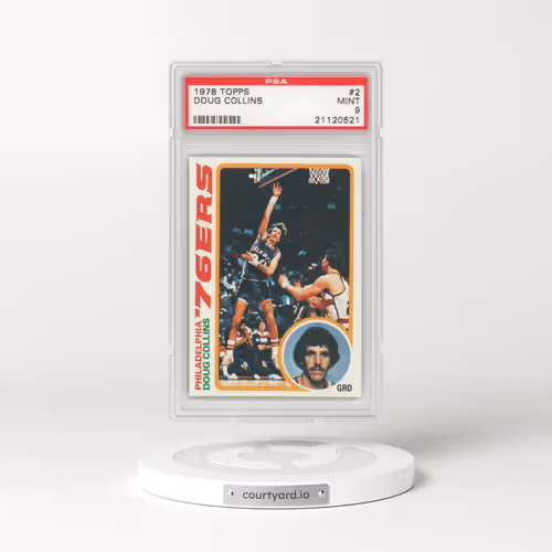 1978 Topps #2 Doug Collins (PSA 9 MINT)