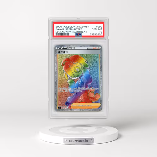 2020 Pokémon Sword & Shield Legendary Heartbeat #090 Allister-Hyper - Full Art (PSA 10 GEM MINT)