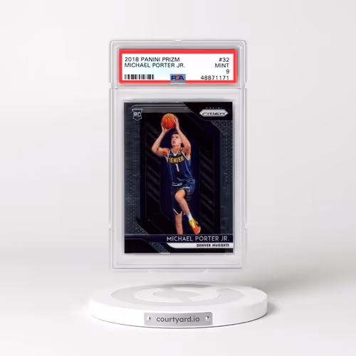2018 Panini Prizm #32 Michael Porter Jr. (PSA 9 MINT)