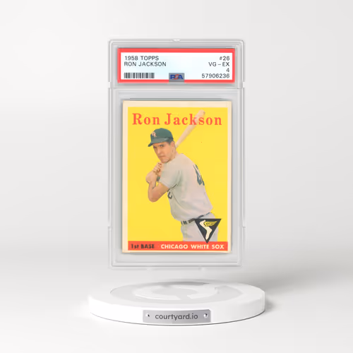 1958 Topps #26 Ron Jackson (PSA 4 VG-EX)
