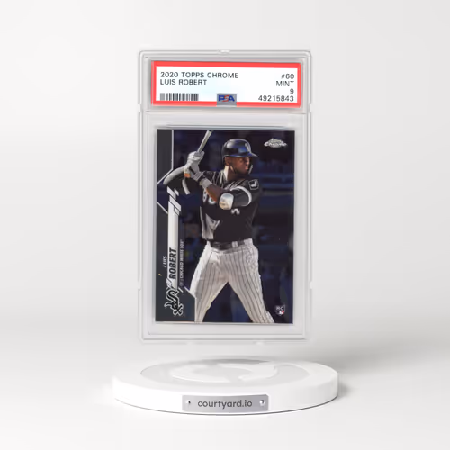 2020 Topps Chrome #60 Luis Robert (PSA 9 MINT)