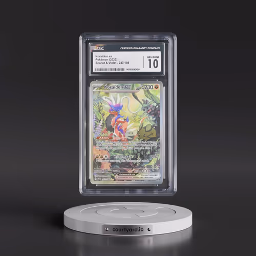 2023 Scarlet & Violet #247/198 Koraidon ex - Special Illustration Rare (Holo) (CGC 10 GEM MINT)