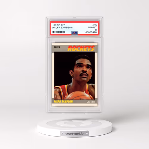 1987 Fleer #95 Ralph Sampson (PSA 8 NM-MT)