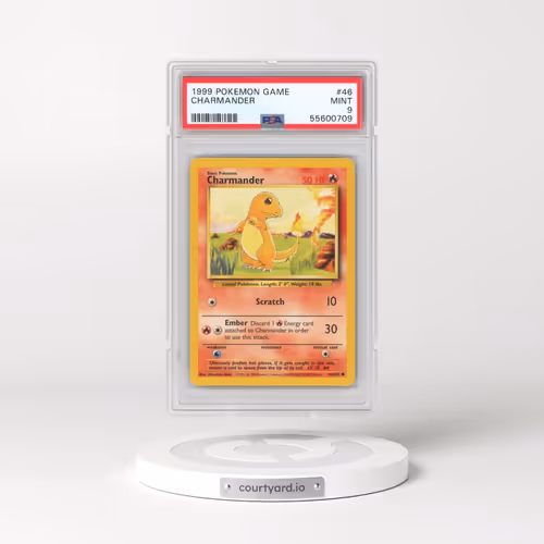 1999 Pokémon Game #46 Charmander (PSA 9 MINT)