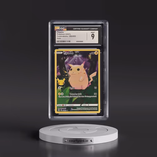 2021 Celebrations #005/025 Pikachu - Holo (CGC 9 MINT)