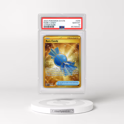 2023 Pokémon Svi EN-Scarlet & Violet #256 Rare Candy - Hyper Rare (PSA 10 GEM MINT)