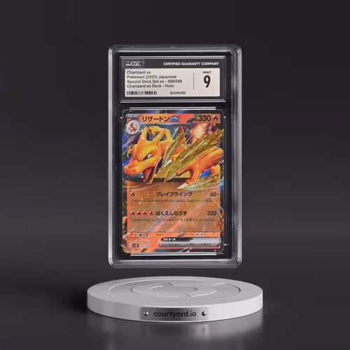 2023 Venusaur/Charizard/Blastoise Spec. Set ex #009/049 Charizard ex - Charizard ex Deck Holo (CGC 9