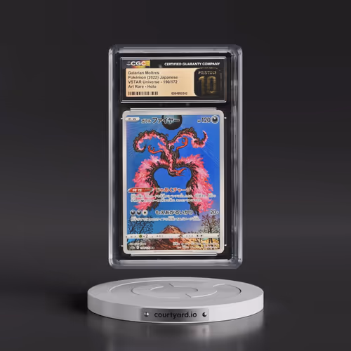 2022 VSTAR Universe #190/172 Galarian Moltres - Art Rare Holo (CGC 10 PRISTINE)