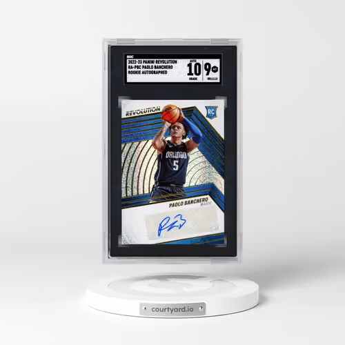 2022 Panini Revolution #RA-PBC Paolo Banchero - Rookie Auto. (SGC 9 MINT)