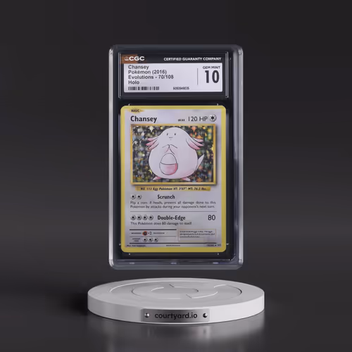 2016 Evolutions #70/108 Chansey - Holo (CGC 10 GEM MINT)