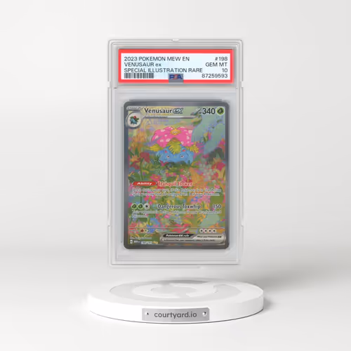 2023 Pokémon Mew EN-151 #198 Venusaur EX - Holo Special Illustration Rare (PSA 10 GEM MINT)
