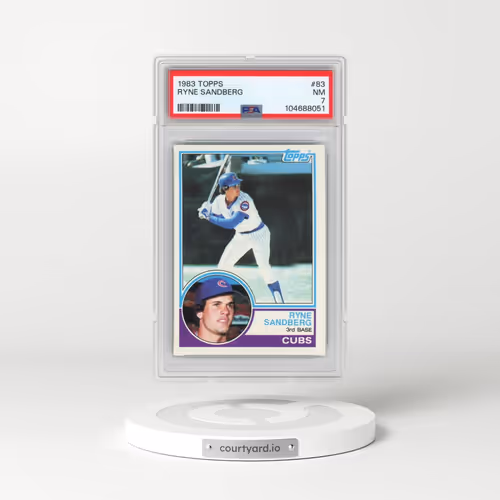 1983 Topps #83 Ryne Sandberg (PSA 7 NM)