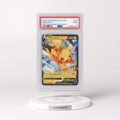 2023 Pokémon Swsh Black Star Promo #285 Pikachu V - Holo Crown Zenith Collections-Pikachu Vmax (PSA