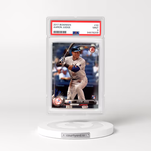 2017 Bowman #32 Aaron Judge (PSA 9 MINT)