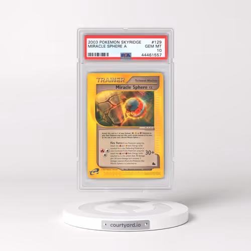2003 Pokémon Skyridge #129 Miracle Sphere A (PSA 10 GEM MINT)