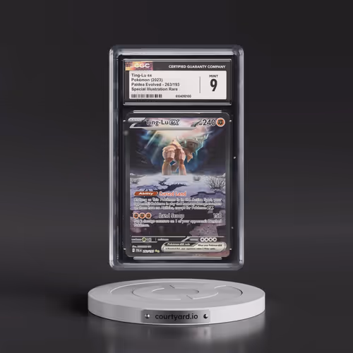 2023 Paldea Evolved - PAL EN #263/193 Ting-Lu ex - Special Illustration Rare (Holo) (CGC 9 MINT)
