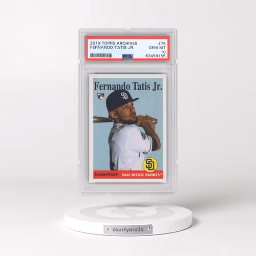 2019 Topps Archives #75 Fernando Tatis Jr. (PSA 10 GEM MINT)