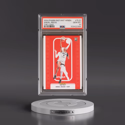 2024 Panini Instant WNBA the Logo #TL21 Angel Reese (PSA 10 GEM MINT)