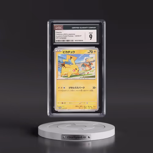 2022 Scarlet & Violet Promos #120/SV-P Pikachu - Gift Campaign (CGC 9 MINT)