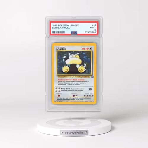 1999 Pokémon Jungle #11 Snorlax - Holo (PSA 9 MINT)