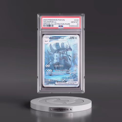 2023 Pokémon Par EN-Paradox Rift #246 Golisopod EX - Holo Special Illustration Rare (PSA 10 GEM MINT